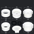 Faucet Adapter ABS Thread Connector Water Tap Joints Water Purifier Bubbler Nozzle Converter for Bathroom Kitchen Accessories