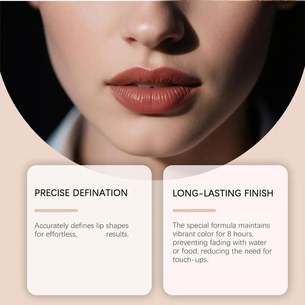 Multi-Color Lipstick Lasting Waterproof Gentle Moisturizing Naturally Pigmented Easy Lip Shaping Matte Texture Perfect Lip Gloss