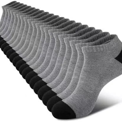 10 Pairs Of Comfortable Breathable Socks Sweat Absorbing Odor Proof Low Cut Solid Color Socks Suitable For Outdoor Activities