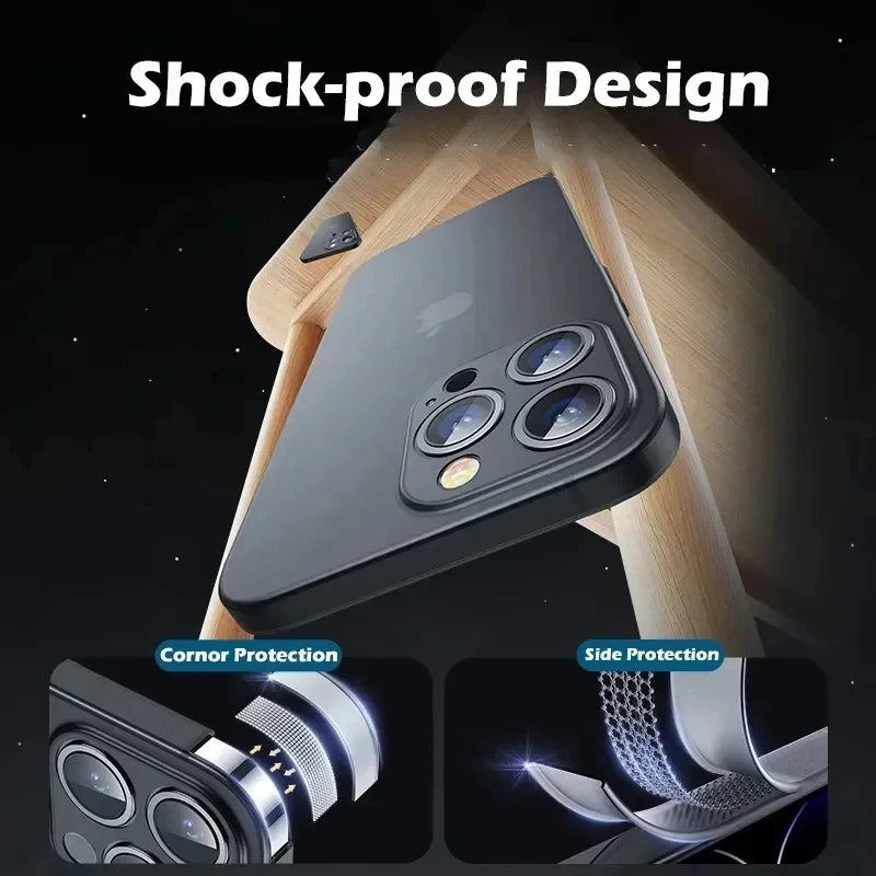 For iphone 11 Pro Case iphone 11 12 13 mini 14 15 16 Pro Max 16 Plus Funda Cover Funda Cover PP Silm Case iphone 11 Pro