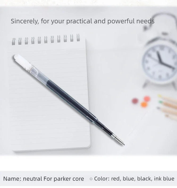 5/10/50 PCS Ballpoint Pen Refill  Medium Point L:3.9 In Black Ink Rods Refill Stationery Office School Supplies