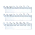 Clear Necklace Organizers Hangings Plastic Necklace Earrings Holder Wall Organizers For Bracelets Rings And Earrings H8WF
