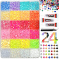 1Box/1Set Hot Selling Flash Nail Rhinestones Bedazzling Kit 3mm Multi-style Colorful Resin Nail Diamond Jewelry DIY Nails Parts