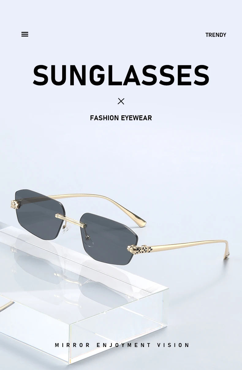 Anti-ultraviolet, Lightweight Metal-free Frame Sunglasses, Trendy And Stylish For Both Men And Women Car Sunglasses2520
