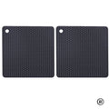 2/4 PCS Multifunction Heat Resistant Silicone Mat Drink Cup Coasters Nonslip Pads Pot Holder Table Placemat Kitchen Accessories