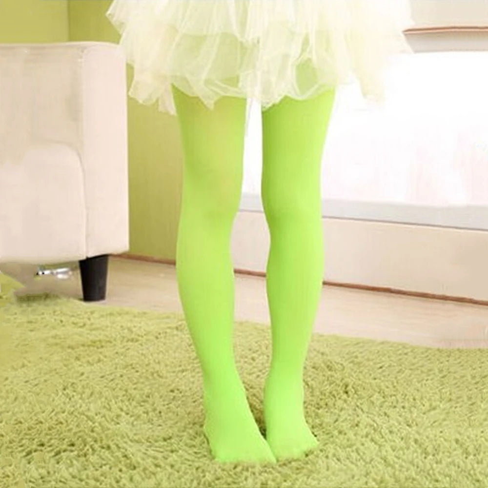 Soft Ballet Tights Soft Elasticity Tights Girls Ballet Tights Toddler Dance Footed Tights Bulk School Uniform Stockings Costume