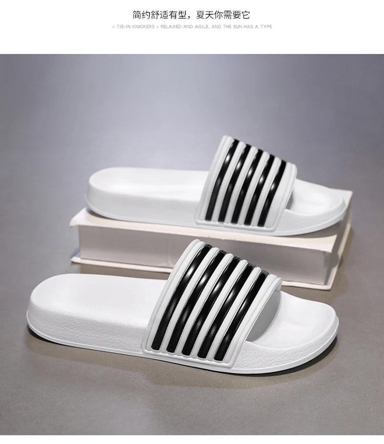 Stylish casual sports men's shoes Light outdoor beach sandals plus size breathable wading slippers Bathroom Family men