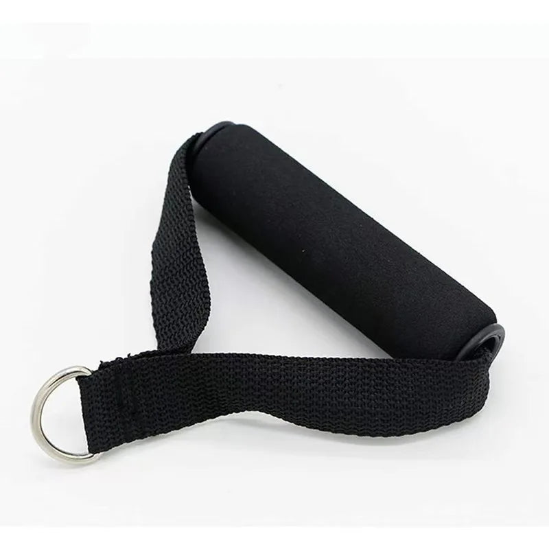 Fitness Equipment Accessories Resistance Bands Handles Anti-slip Grip Webbing Fitness Heavy Duty Cable Machine Workout Equipment
