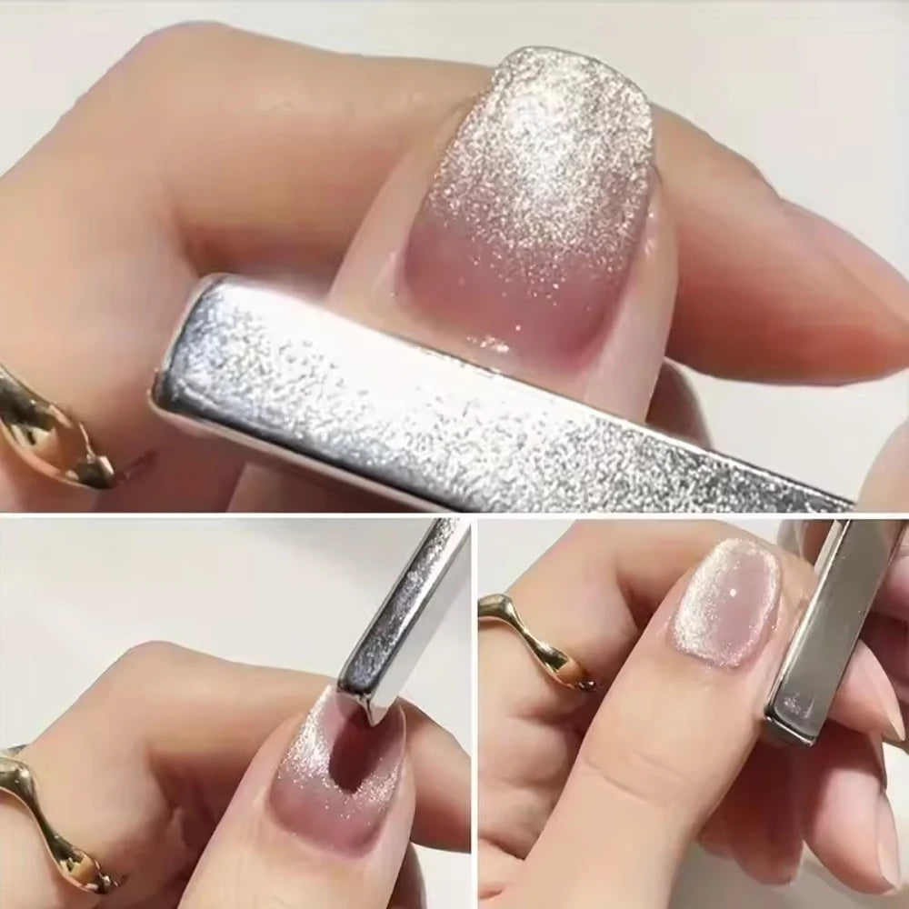 LINMANDA Nail Art Cat Eye Magnet for Nails Art for Cat Eye Gel Nail Polish Magnet Designs Tool Magnetic Nail Art Magnets Tool
