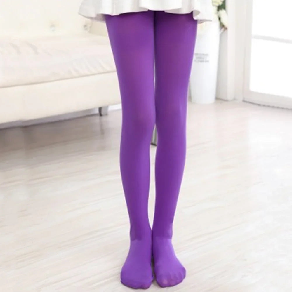 Soft Ballet Tights Soft Elasticity Tights Girls Ballet Tights Toddler Dance Footed Tights Bulk School Uniform Stockings Costume