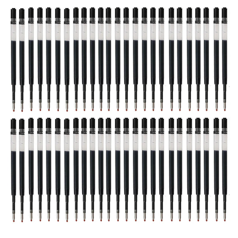 5/10/50 PCS Ballpoint Pen Refill  Medium Point L:3.9 In Black Ink Rods Refill Stationery Office School Supplies