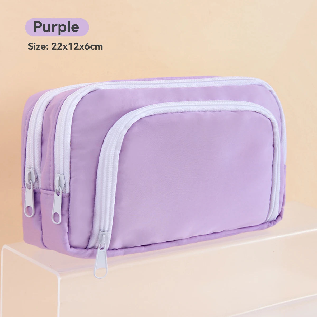 Cute Multi Layer Pencil Case Pouch, Large Capacity Pen Case Bag,Durable Stationery Storage Bag For Students, School&Office