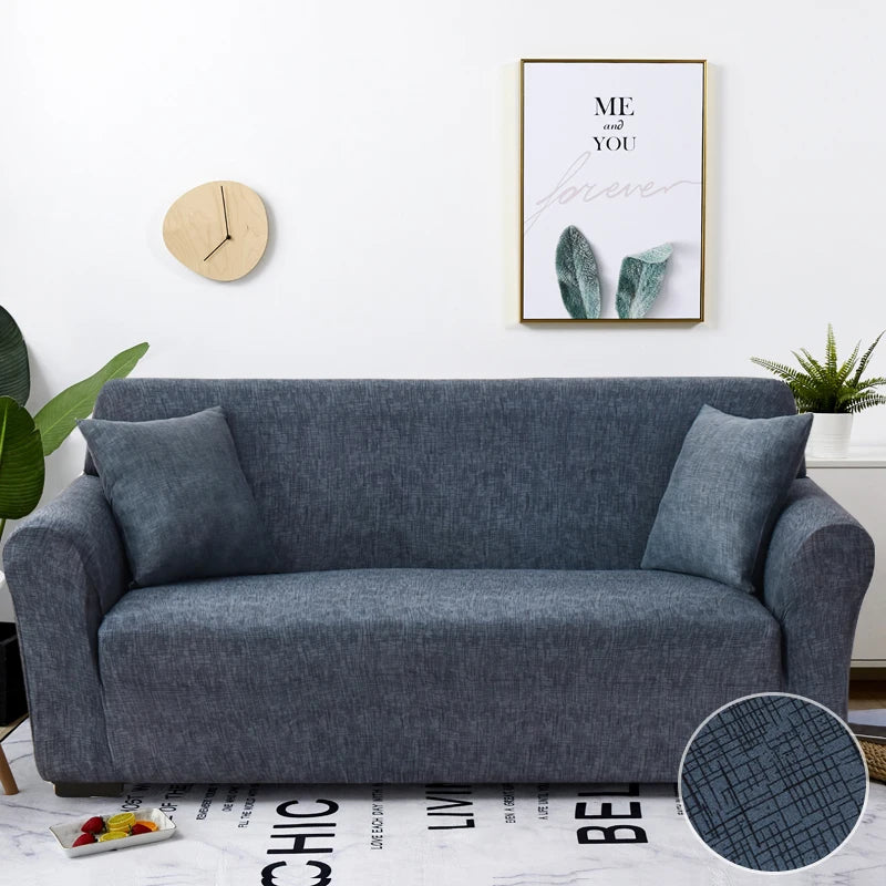 Coolazy Stretch Plaid Sofa Slipcover Elastic Sofa Covers for Living Room funda sofa Chair Couch Cover Home Decor 1/2/3/4-seater