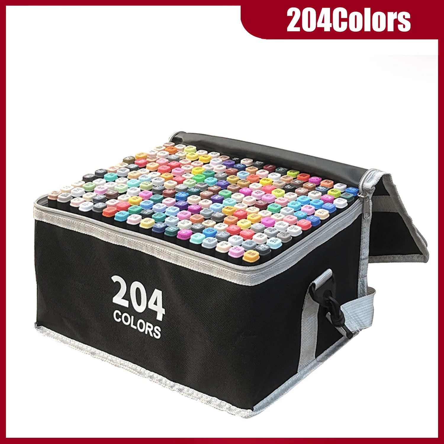 24-262 Colors Alcohol Drawing Markers Dual Tip Permanent Art Sketch Markers for Illustration School Supplied Christmas Gifts