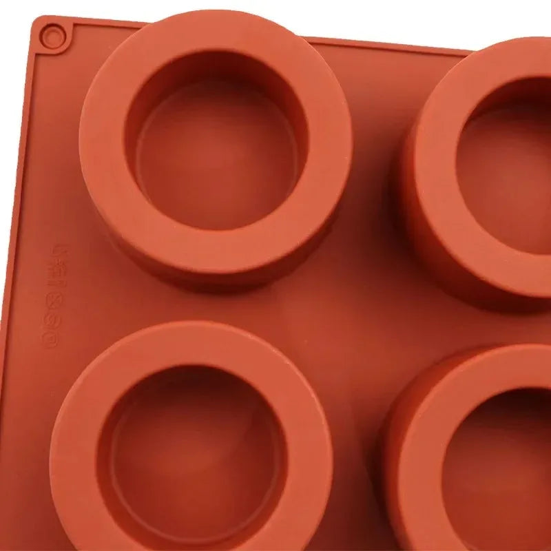 Silicone round Cake Mold 3D Tray for Baking Mousse Soap Kitchen Cooking Tools Cake Decorating Mould Baking Pan