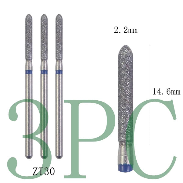 Diamond Nail Drill Bits, 3/32 Inch Cuticle Bit for Nail Drill,Drill Nails Manicure Pedicure Remover Tools for Acrylic Gel Nails