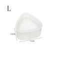 1/2Pcs Triangular Plastic Sushi Rice Ball Maker Mould Onigiri Mold Set Kitchen Gadgets Stuff Transparent Bento Accessories