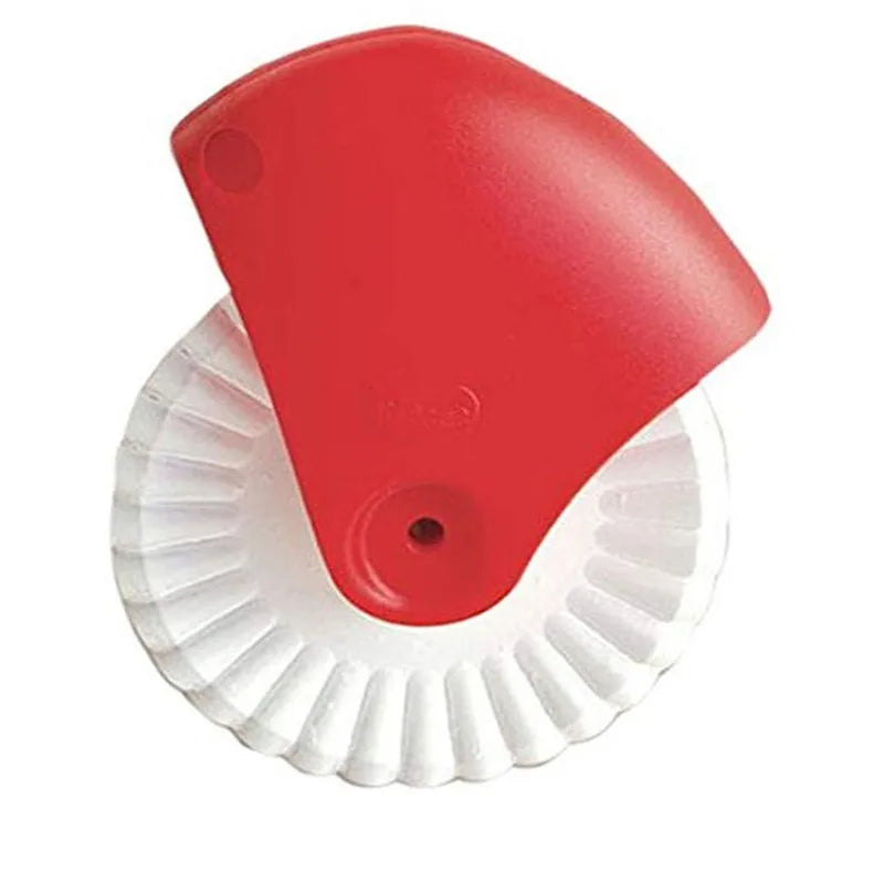 Kitchen Pizza Pastry Lattice Cutter Pastry Pie Decor Cutter Plastic Wheel Roller for Pizza Pastry Pie Crust Baking Cutter Tools