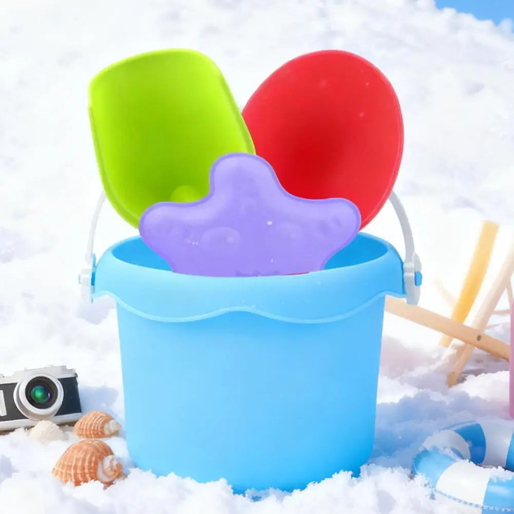 Kids Beach Toy Set Baby Sand & Water Play Kit with Bucket Shovel Rake Watering Can Summer Outdoor Sandbox Tools for Toddlers