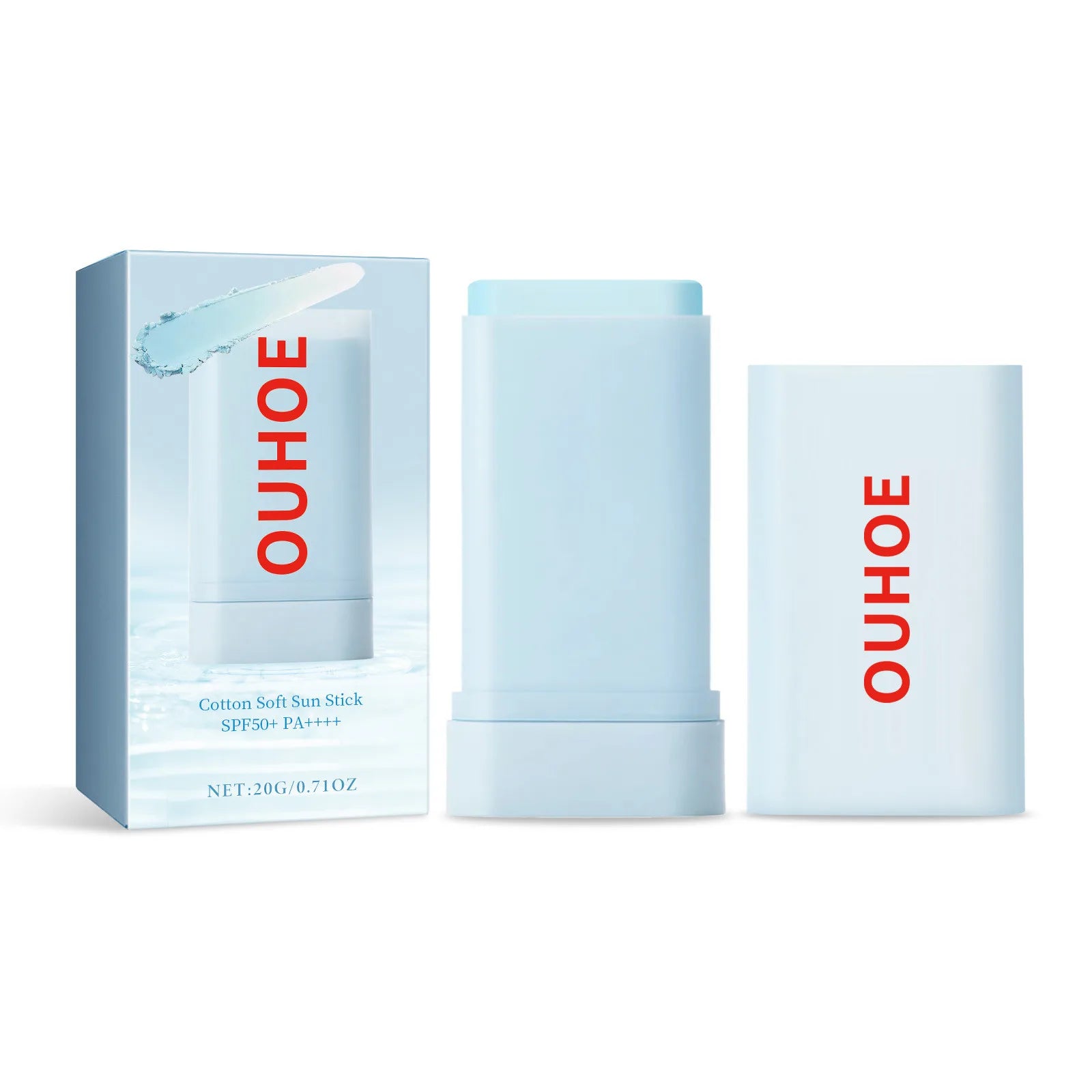Sunscreen Stick Spf 50 for Oily Skin Face Sun Blocking UV Protective Moisturizing Refreshing Oil Control Solar Isolation Cream