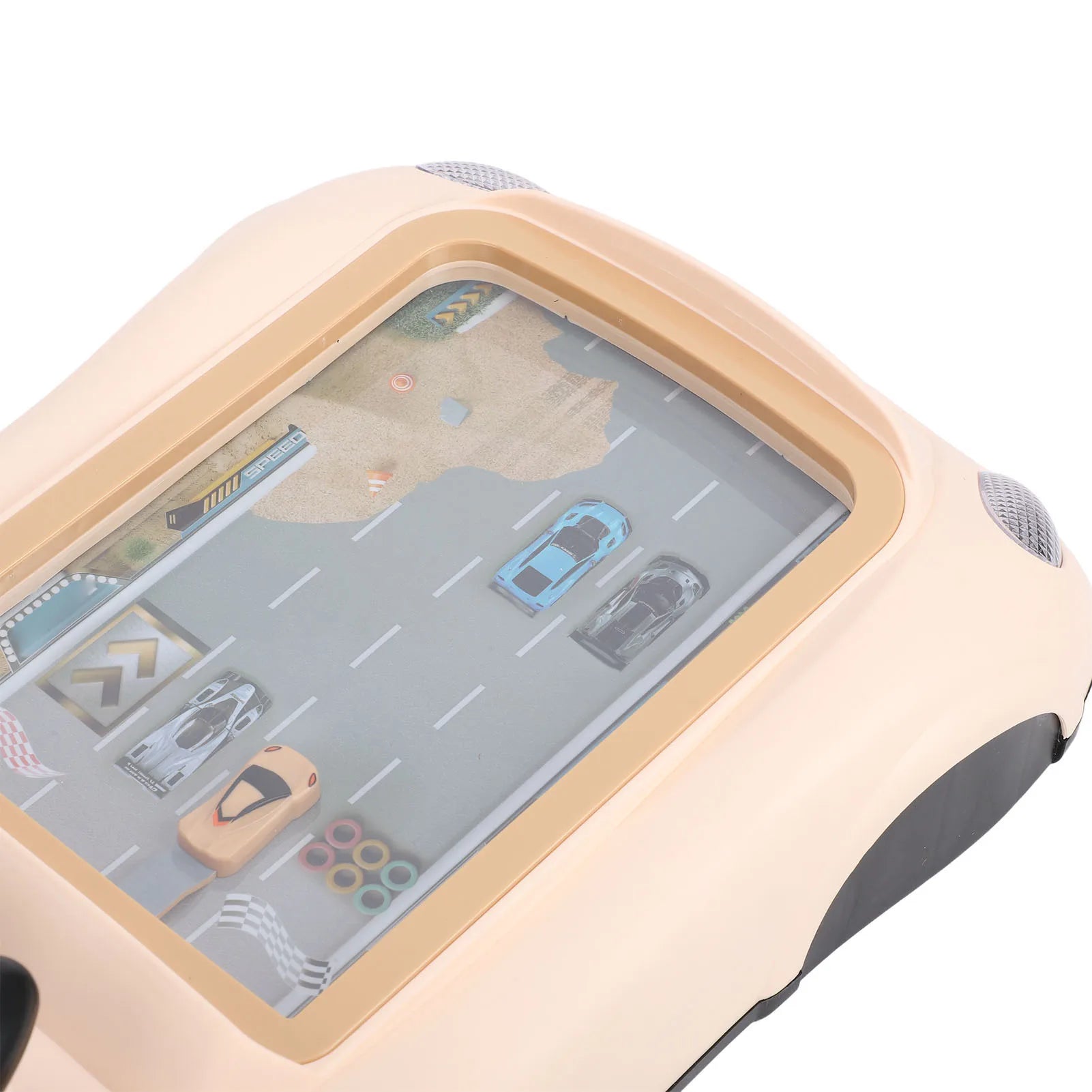 Kids Steering Wheel Racing Car Toy Car Racing Adventure Toy with Steering Wheel Interactive Simulated Driving Racing Car Game