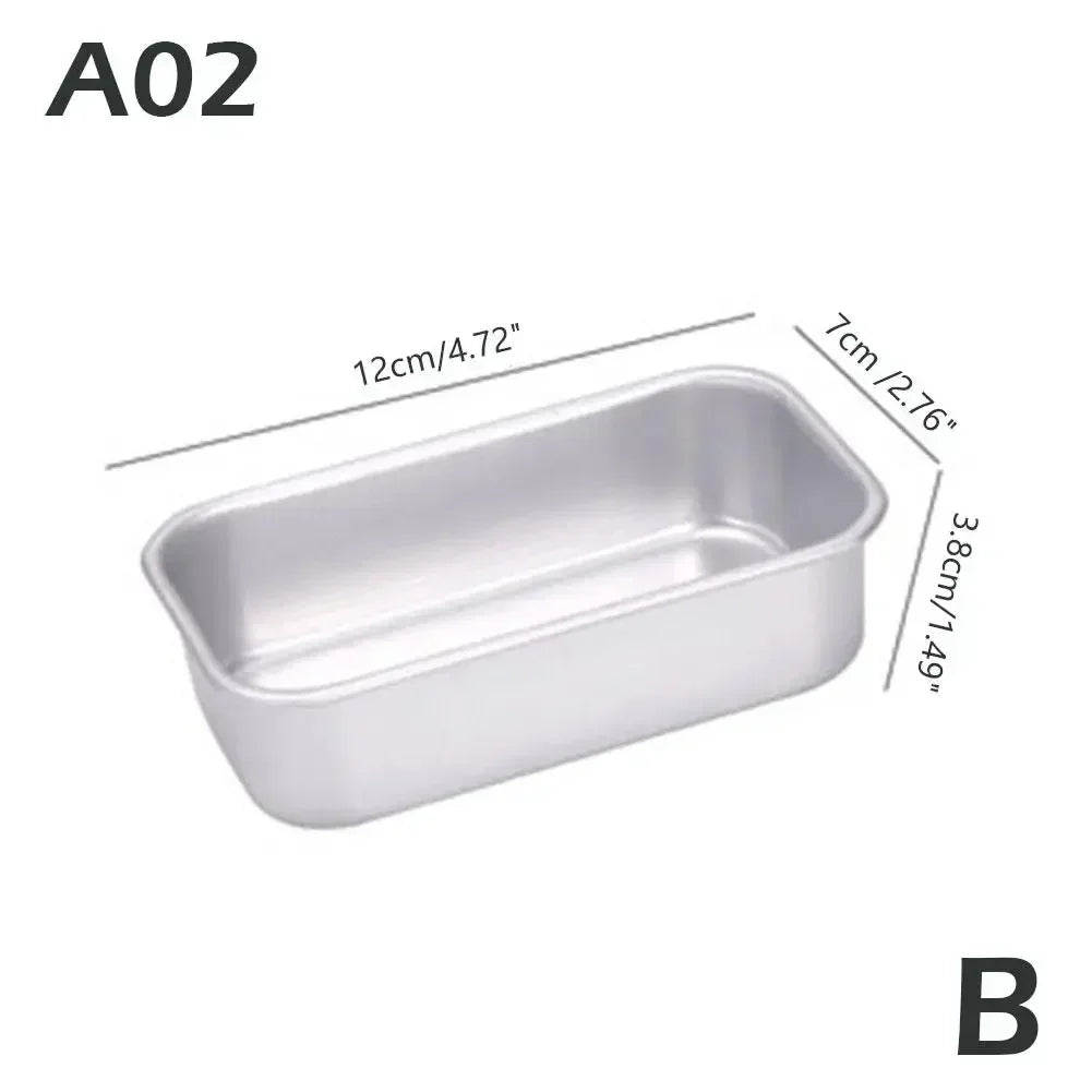 Rectangular Bread Mold Carbon Steel Non-Stick Cake Pan Mini Toast Mold Cake Baking Tray Loaf Pan Kitchen Baking Tools Bakeware