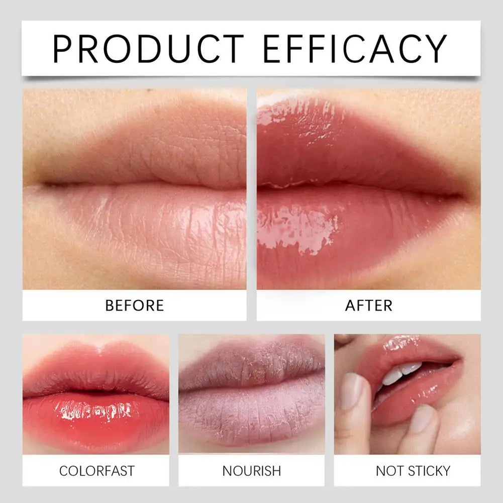 Temperature-Sensitive Color-Changing Lipstick Deeply Nourishing Prevents Dryness And Cracking Fades Lip Lines Locks In Moisture