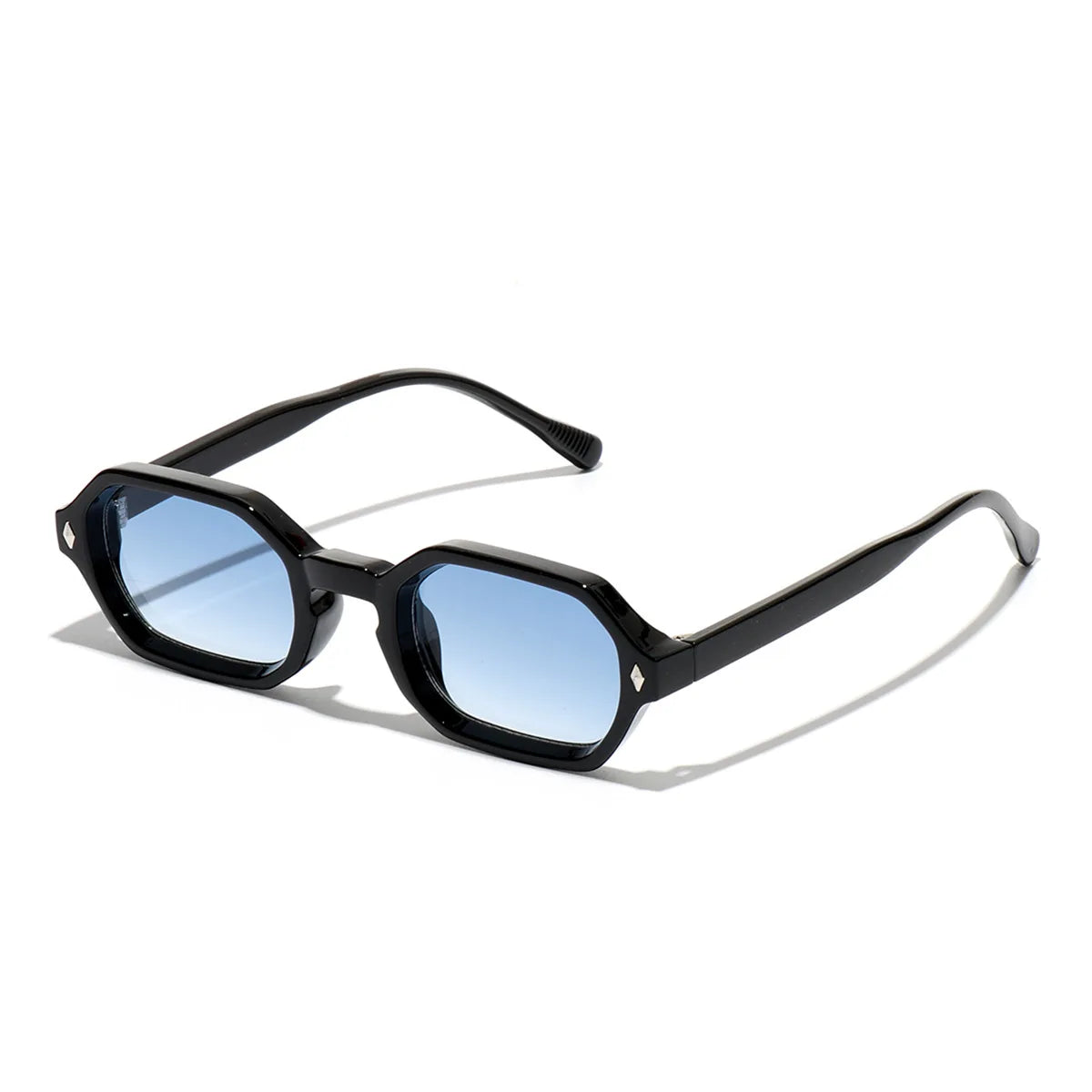Exquisite Small Square Frame Sunglasses Fashion Sturdy and Durable Party Gatherings Beach Travel UV400 Resistant Shades Glasses