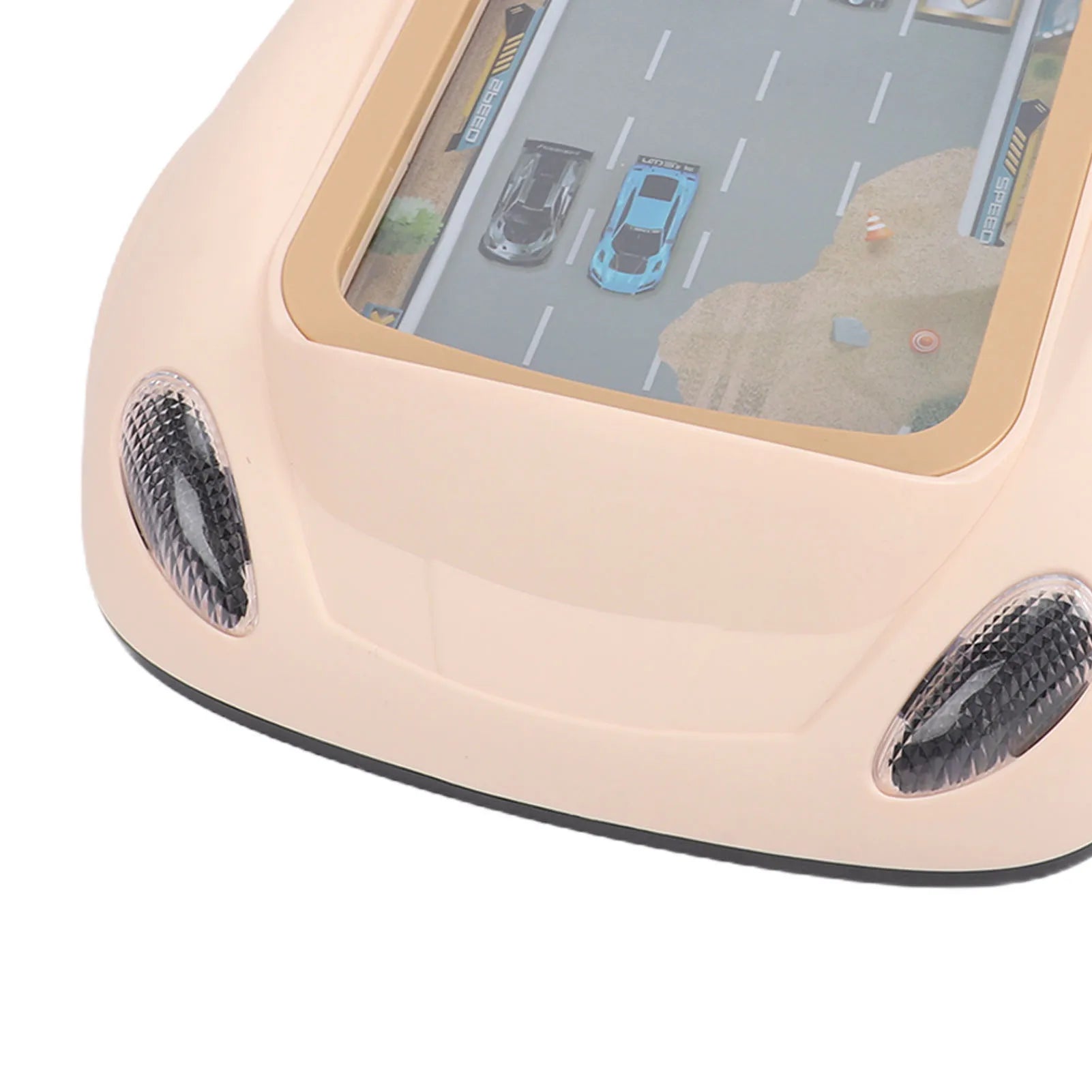 Kids Steering Wheel Racing Car Toy Car Racing Adventure Toy with Steering Wheel Interactive Simulated Driving Racing Car Game