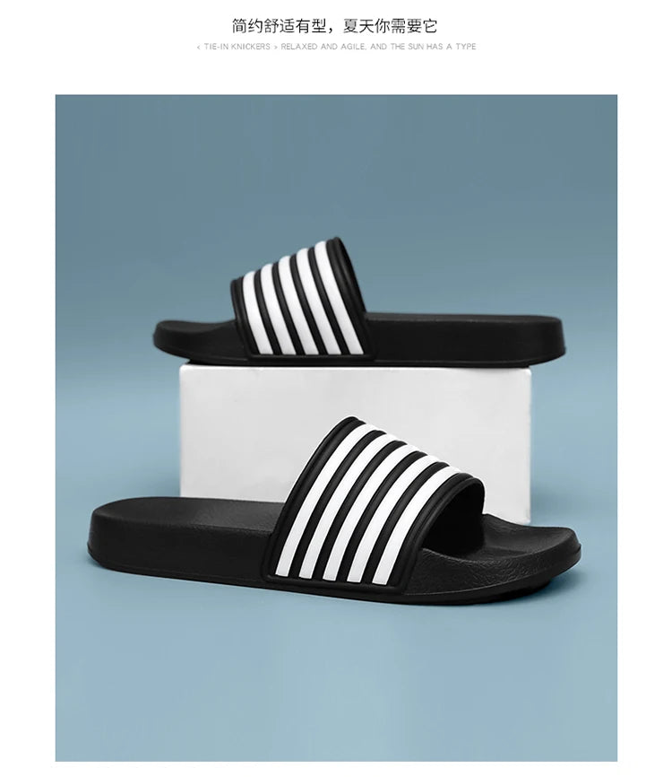 Stylish casual sports men's shoes Light outdoor beach sandals plus size breathable wading slippers Bathroom Family men