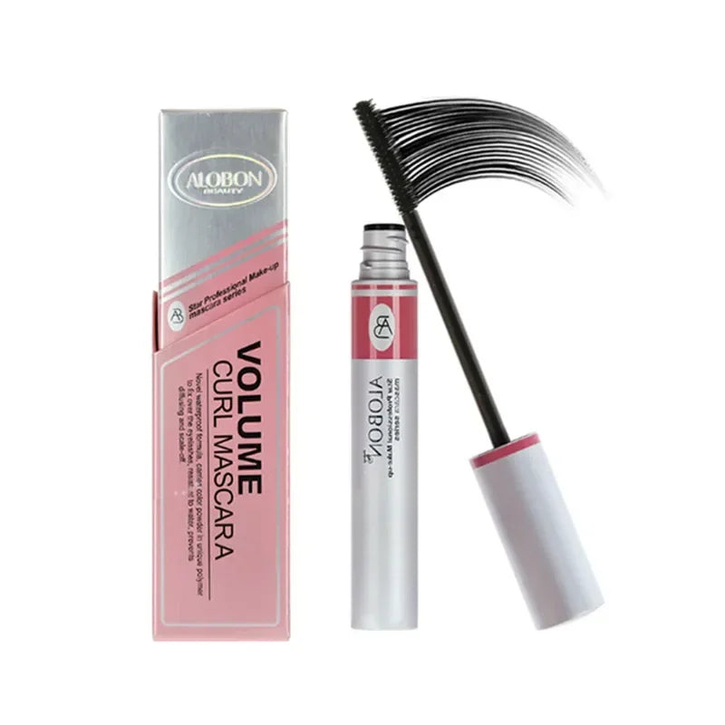 Mascara Curl Eyelash Extension Colossal Mascara Volume Makeup 1pc Black Ink Alobon 3d Fiber Lashes