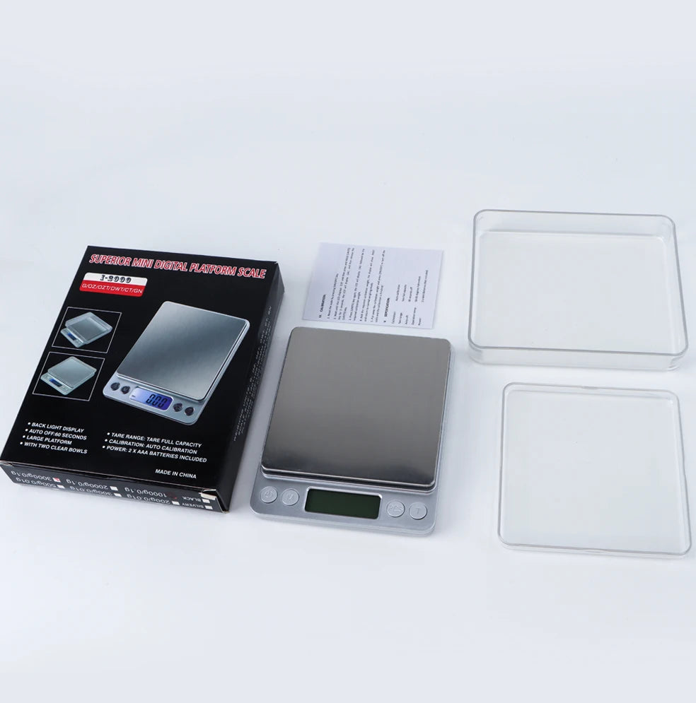 Multiple specifications Digital Scale Precision Scales Jewelry Weighing For Food Diet Postal Balance Measuring LCD Electronic