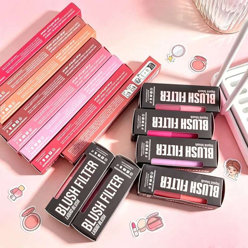 ROD Lipstick Makeup Non-Sticky Lip Gloss Hydrating Crystal Clear Lip Oil Plumping Moisturize Tinted Lipstick Natural Lip Makeup