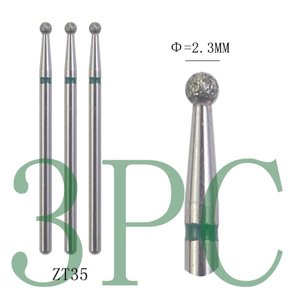 Diamond Nail Drill Bits, 3/32 Inch Cuticle Bit for Nail Drill,Drill Nails Manicure Pedicure Remover Tools for Acrylic Gel Nails