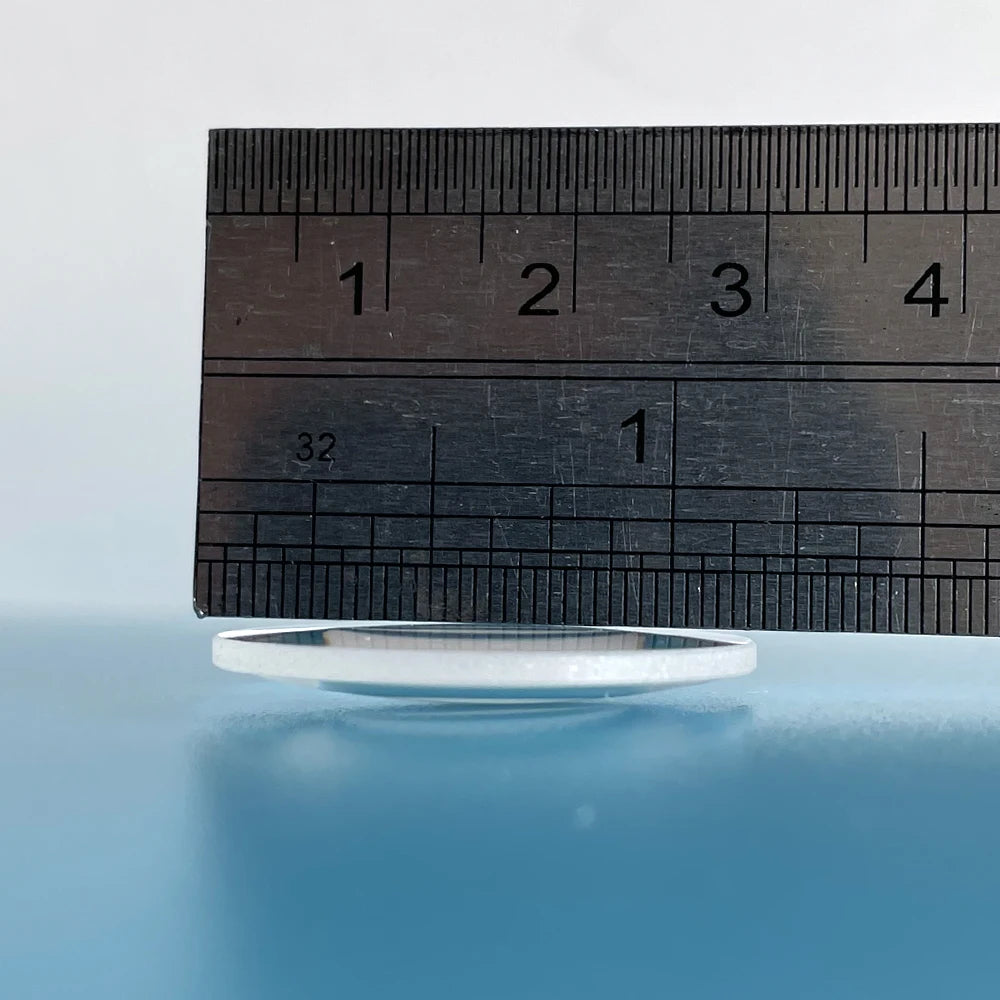 19 23 30 42 44 45 50 MM K9 Optical Glass Biconvex Lens Round Double Convex Magnifier Focal Length 20 30 40 50 100 150 200 300 MM
