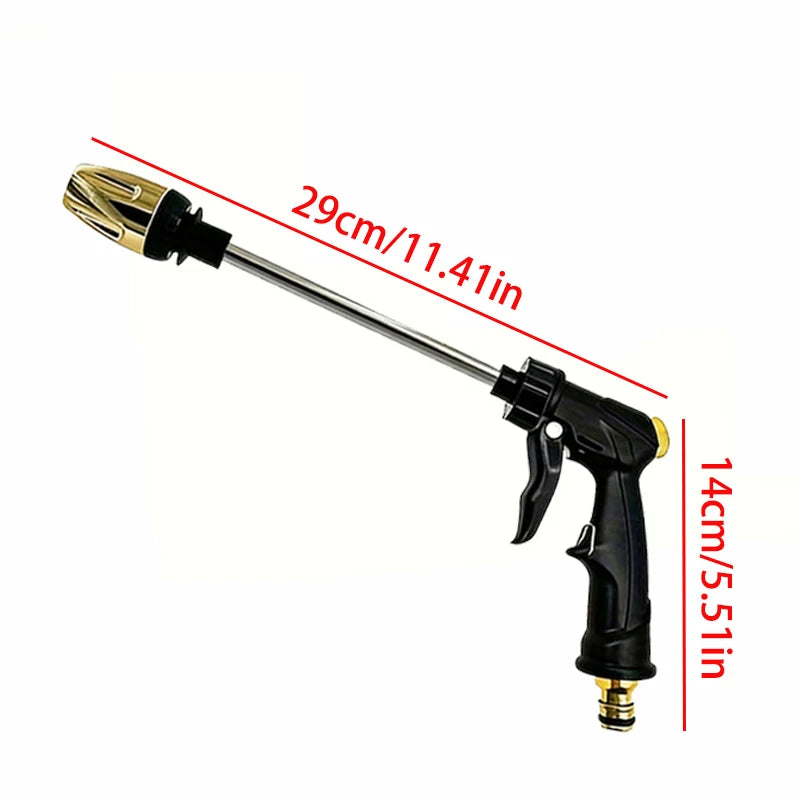 1PC Portable High-Pressure Water Gun Adjustable Cleaning Car Washer Garden Sprinkler Hose Nozzle Foam Water Gun
