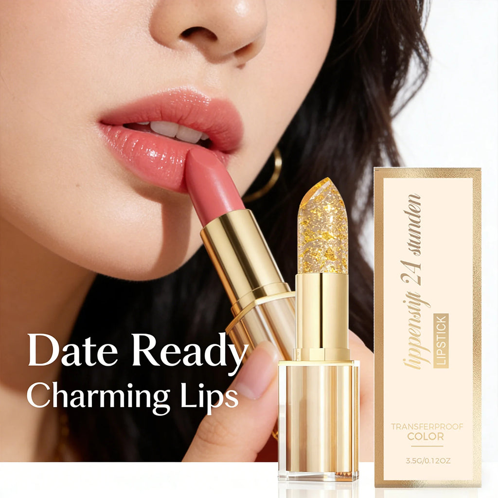 Color Lipstick Nourishing Lips Skin Brightening Enhance Texture Lightweight Long-Lasting Color Suitable for Various Skin Tones