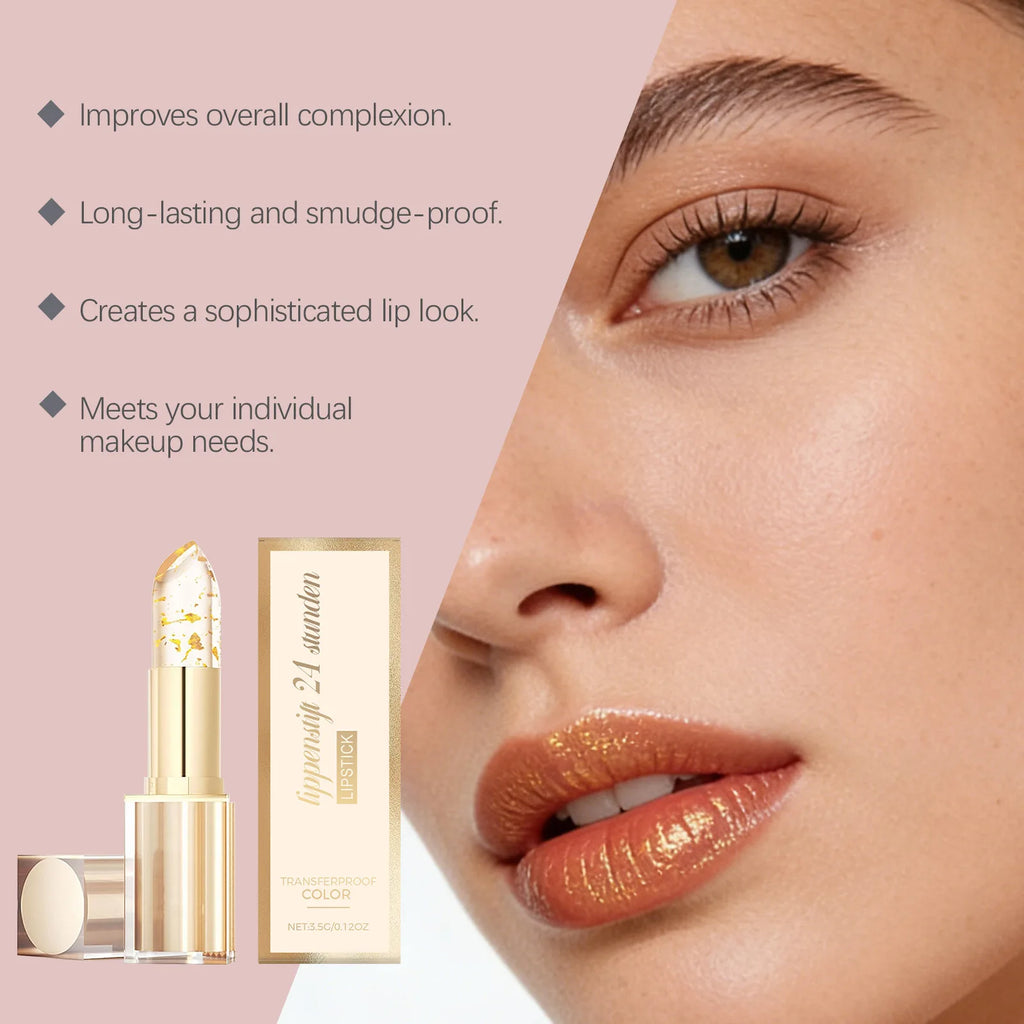 Color Changing Lipstick Long Lasting Moisturizer Nutritious Balm Non-sticky Cosmetic Makeup Waterproof Sexy Lips Stick For Women