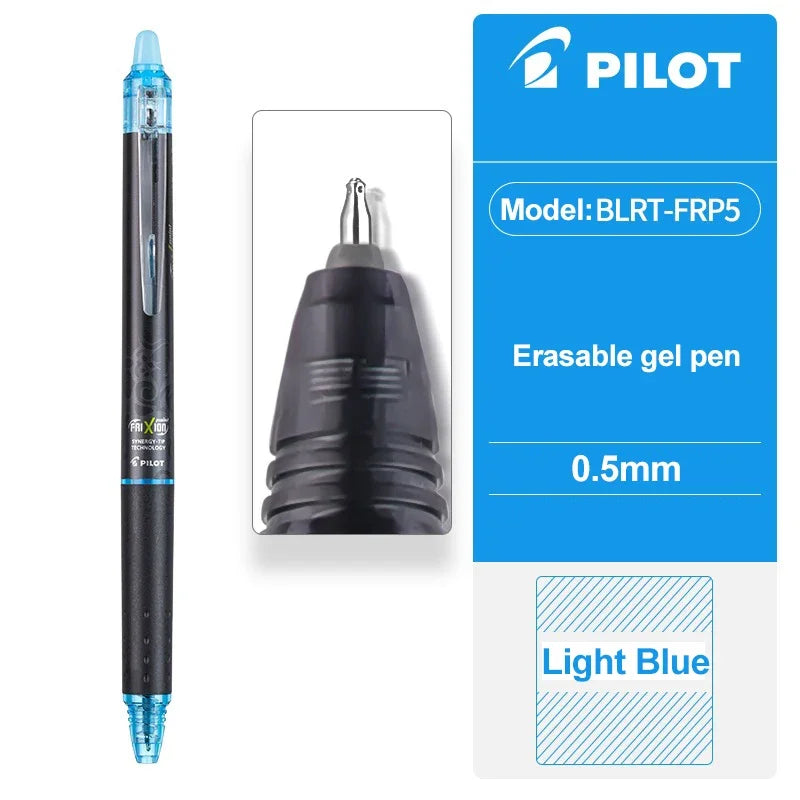 1pcs Japan Pilot Erasable Gel Pen 0.5mm for Writing Juice Up BLRT-FRP5 ST Needle Tip Color Kawaii School Office Stationery