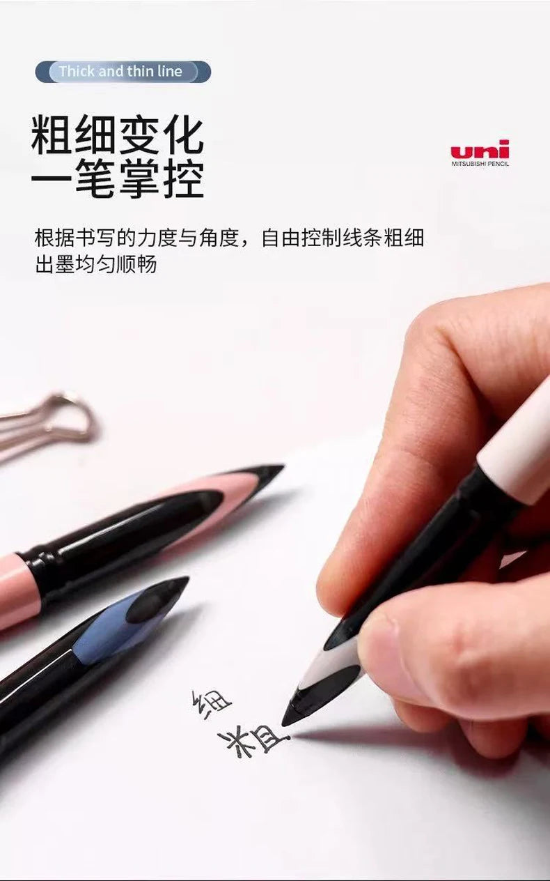 Japan Uniball Gel Pen AIR Straight Liquid Signature Pen UBA-188 Black Technology 0.5/0.7mm Free Writing School Supplies