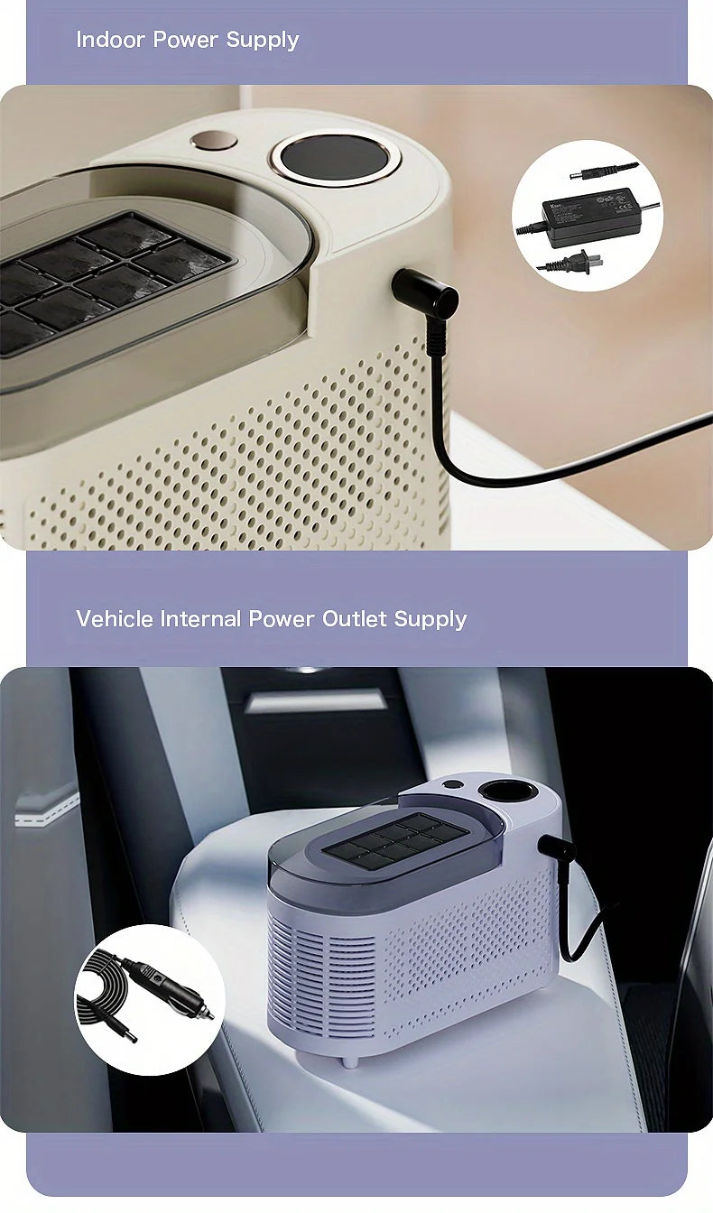 Mini Ice Maker Machine Portable Countertop Ice Cube Maker for Home Office Camping Car RV Small Ice Making Machine 12V 220V