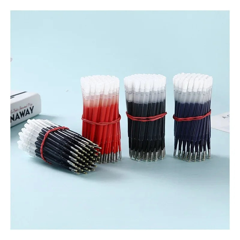 5/10/50 PCS Ballpoint Pen Refill  Medium Point L:3.9 In Black Ink Rods Refill Stationery Office School Supplies