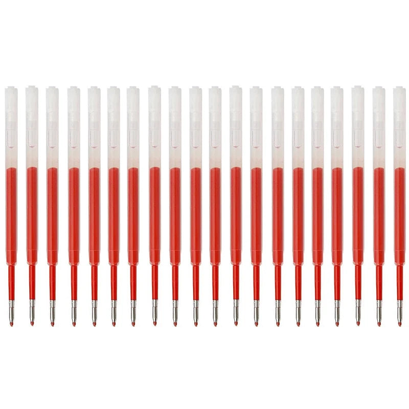 5/10/50 PCS Ballpoint Pen Refill  Medium Point L:3.9 In Black Ink Rods Refill Stationery Office School Supplies