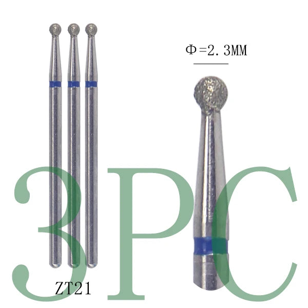 Diamond Nail Drill Bits, 3/32 Inch Cuticle Bit for Nail Drill,Drill Nails Manicure Pedicure Remover Tools for Acrylic Gel Nails