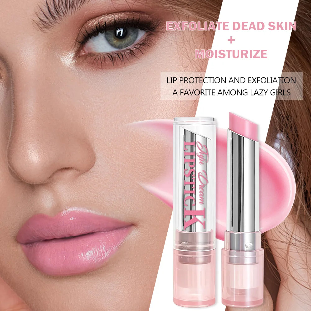 Pink Magic Lip Balm, Color-Changing Moisturizing Lipstick, Hydrating Gloss for Natural Daily Look
