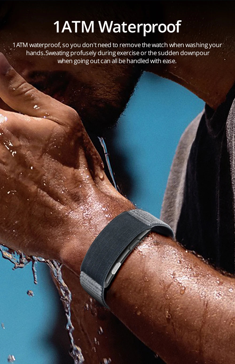 VALDUS Long Batterylife VITRO Smart Screenless ECG Health Care Heart Rate HRV Activity Fitness Tracker Band Smart Bracelet