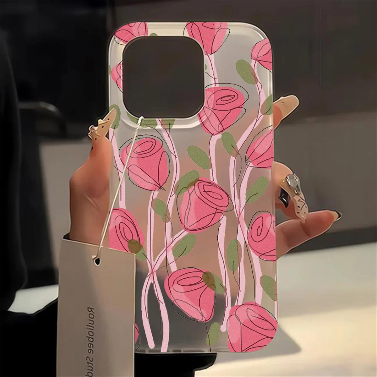 Transparent Matte Cases For iPhone 17 16 15 Case iPhone 16 Pro Max 15 14 12 11 13 Air Fundas Shockproof Cover Soft Phone Bumper