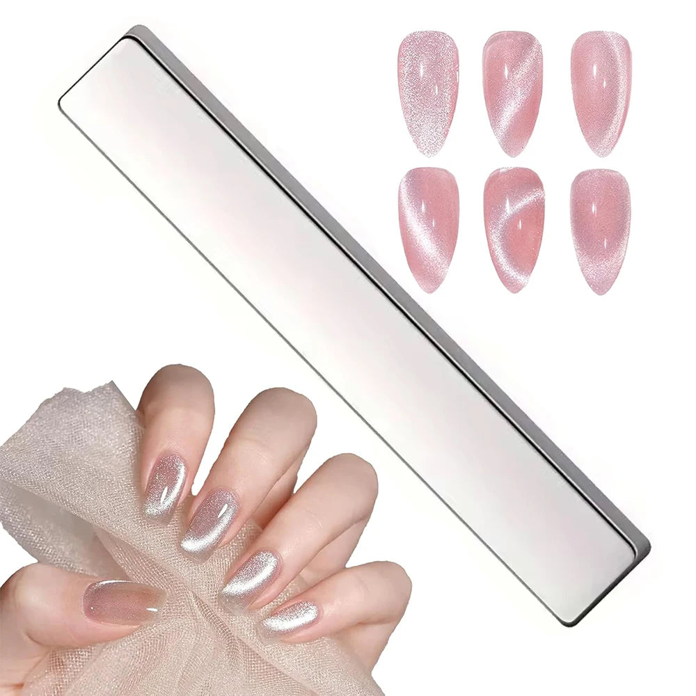 LINMANDA Nail Art Cat Eye Magnet for Nails Art for Cat Eye Gel Nail Polish Magnet Designs Tool Magnetic Nail Art Magnets Tool