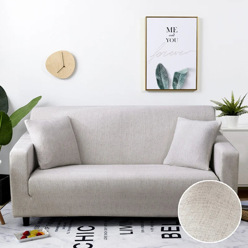 Coolazy Stretch Plaid Sofa Slipcover Elastic Sofa Covers for Living Room funda sofa Chair Couch Cover Home Decor 1/2/3/4-seater