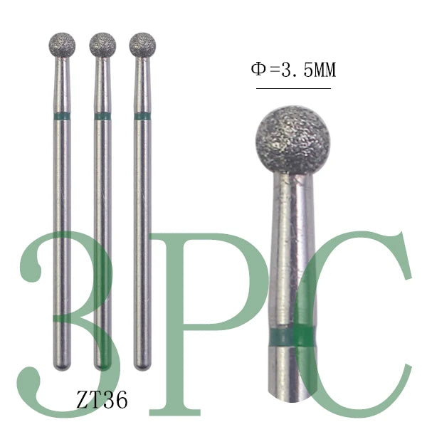 Diamond Nail Drill Bits, 3/32 Inch Cuticle Bit for Nail Drill,Drill Nails Manicure Pedicure Remover Tools for Acrylic Gel Nails